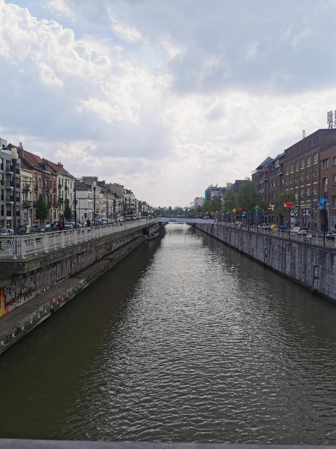 Exclusive Two-Level Apartment With Private Terrace On The Canal Brussel Bagian luar foto